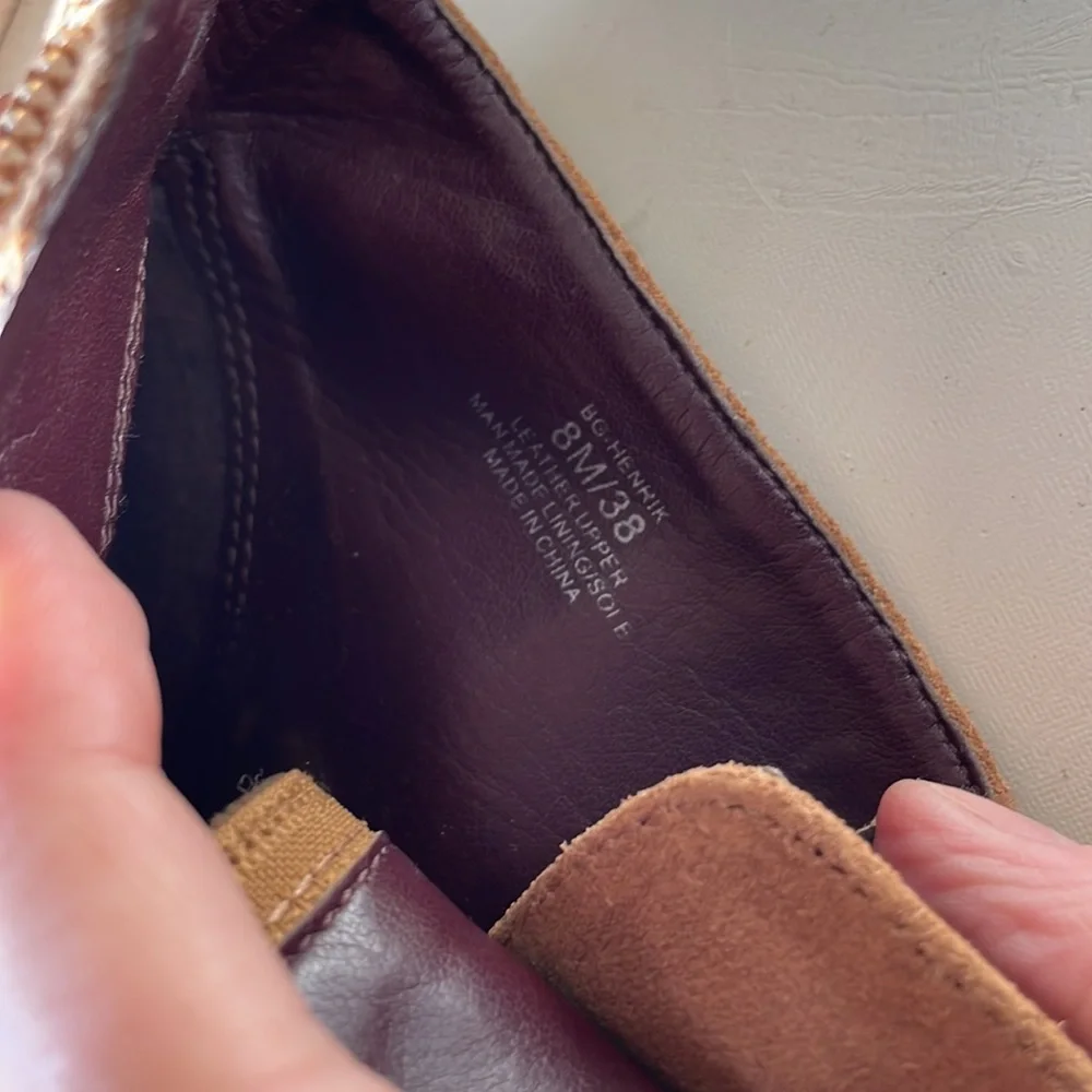 BCBGeneration Tan Suede Ankle Booties - Picture 7 of 8